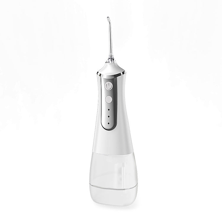 HydroPearl cordless water flosser, clean white product shot